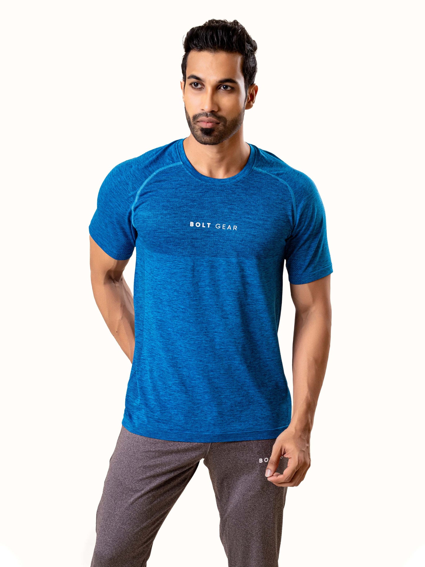 Bolt Gear | Men's Crew Neck Seamless T-shirt | Limitless Collection