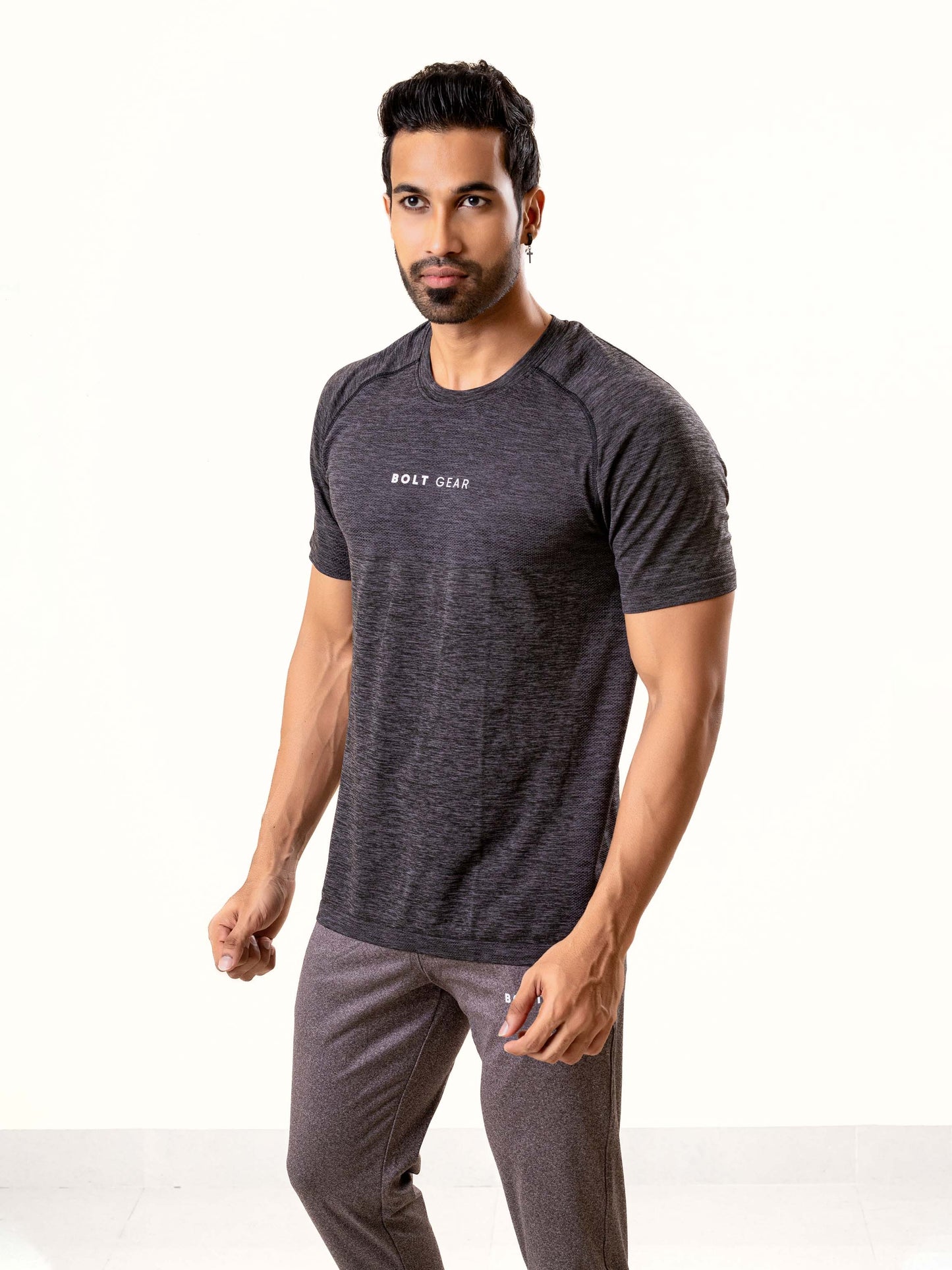 Bolt Gear | Men's Crew Neck Seamless T-shirt | Limitless Collection