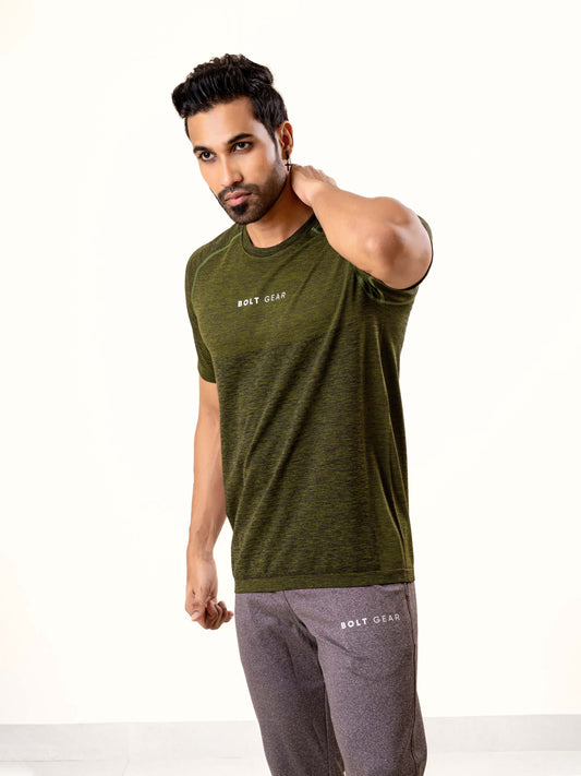 Bolt Gear | Men's Crew Neck Seamless T-shirt | Limitless Collection