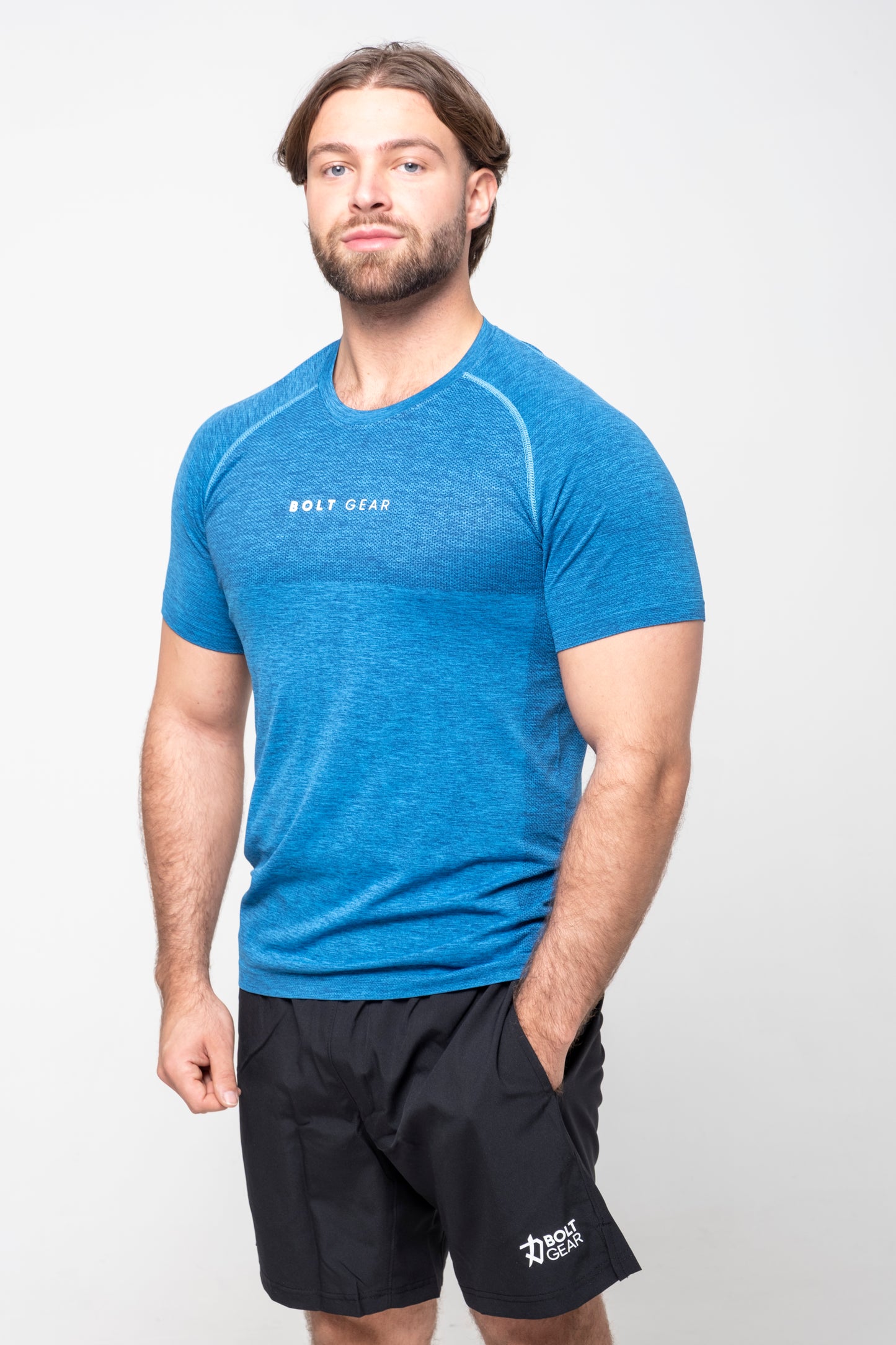 Bolt Gear | Men's Crew Neck Seamless T-shirt | Limitless Collection