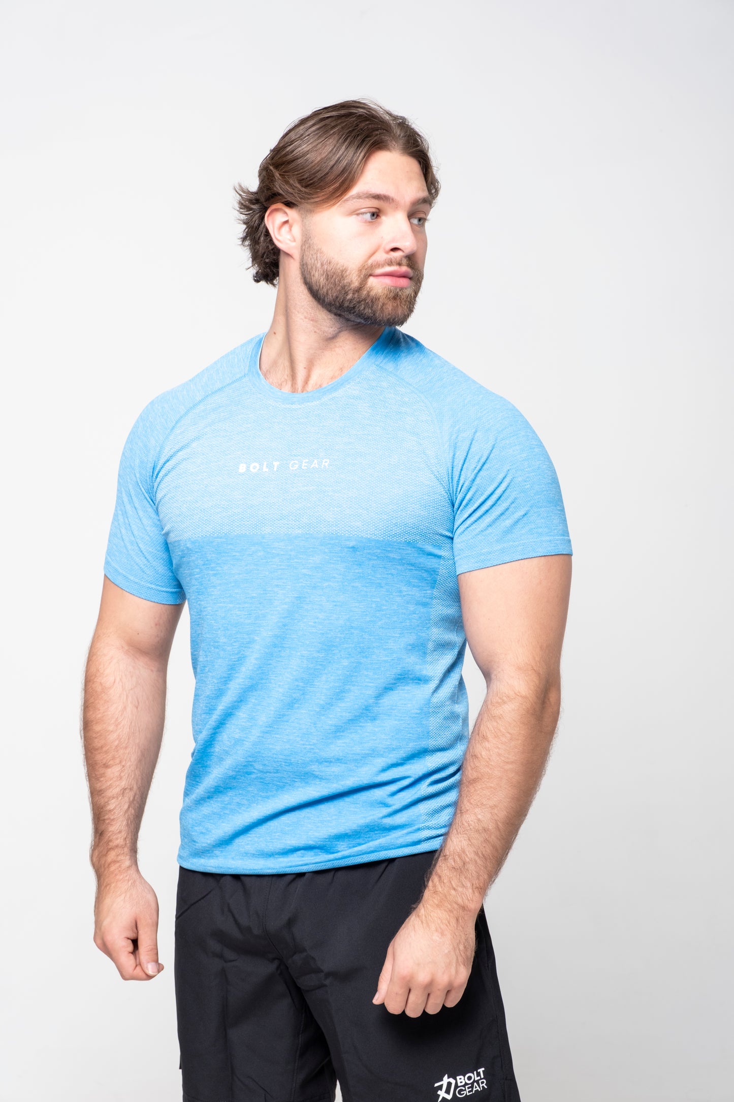 Bolt Gear | Men's Crew Neck Seamless T-shirt | Limitless Collection