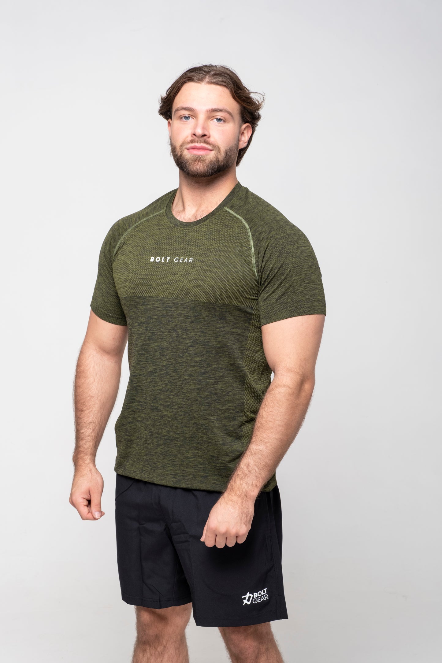 Bolt Gear | Men's Crew Neck Seamless T-shirt | Limitless Collection