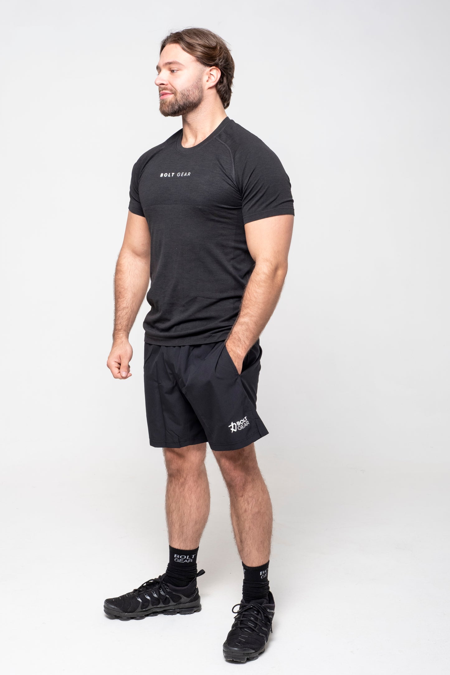 Bolt Gear | Men's Crew Neck Seamless T-shirt | Limitless Collection